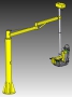 Articulated jib crane manipulator with torque arm 3RM with seat gripper